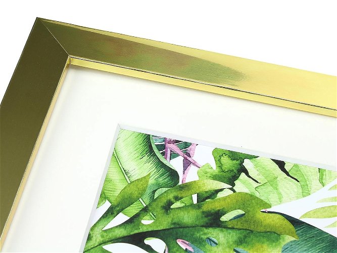20x35mm 'Horton' Bright Gold Frame Moulding